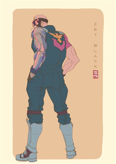 jet black (cowboy bebop) drawn by minisky01 | Danbooru