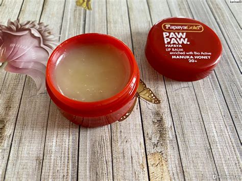 Бальзам для губ Papaya Gold PAWPAW.Papaya Moisturising balm with Bio ...