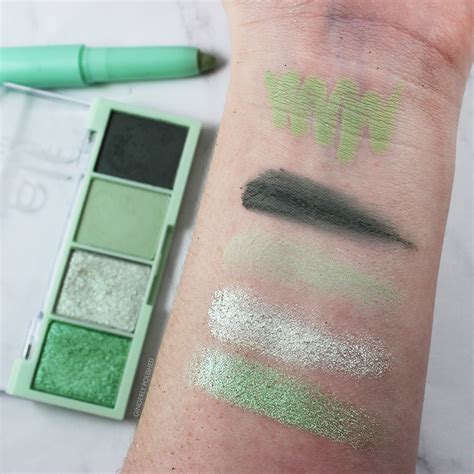 ELF Cosmetics ‘Mint Melt’ Eyeshadow Palette & Shadow Stick – Swatches & Review – GINGERLY POLISHED