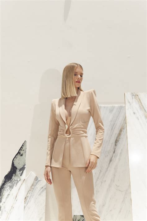 Calça Naja Skinny Nude - Voga Brand