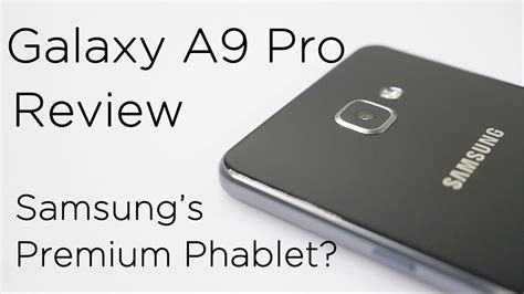 Samsung Galaxy A9 Pro Review with Pros & Cons - YouTube
