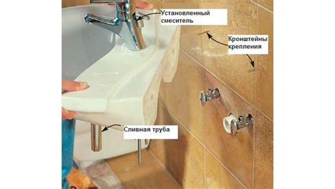 Высота умывальника в ванной: стандарт монтажа / Zonavannoi.Ru
