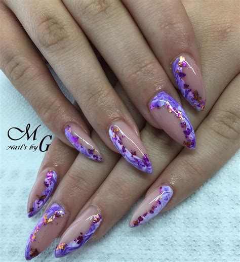 Purple Marble Nails: 37+ Designs That Will Turn Heads - Nail Designs Daily