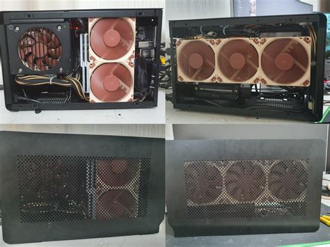 i tried putting 2 cpu Fans in the dan a4 and it actually worked : r/sffpc