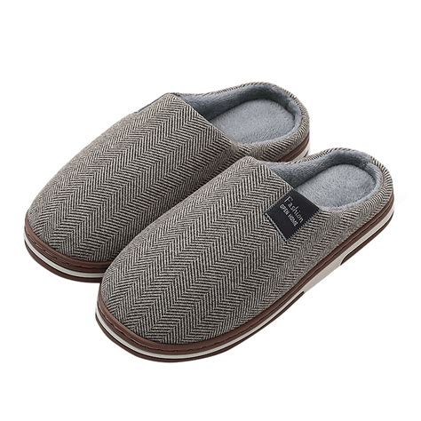men's extra wide house slippers 6