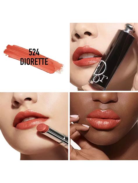 DIOR Addict Shine Refillable Lipstick, 524 DIORette