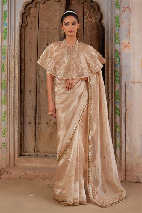 tissue sarees collection explore elegant designs geroo jaipur