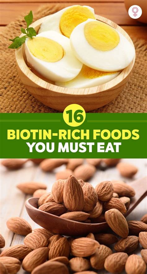 16 Biotin-Rich Foods You Must Add To Your Diet | Biotin rich foods ...