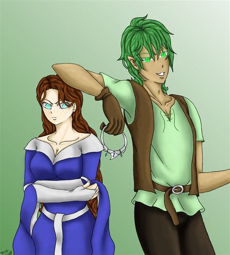 The Rookies - Lusalor and Cordelia, by StormyKnight777