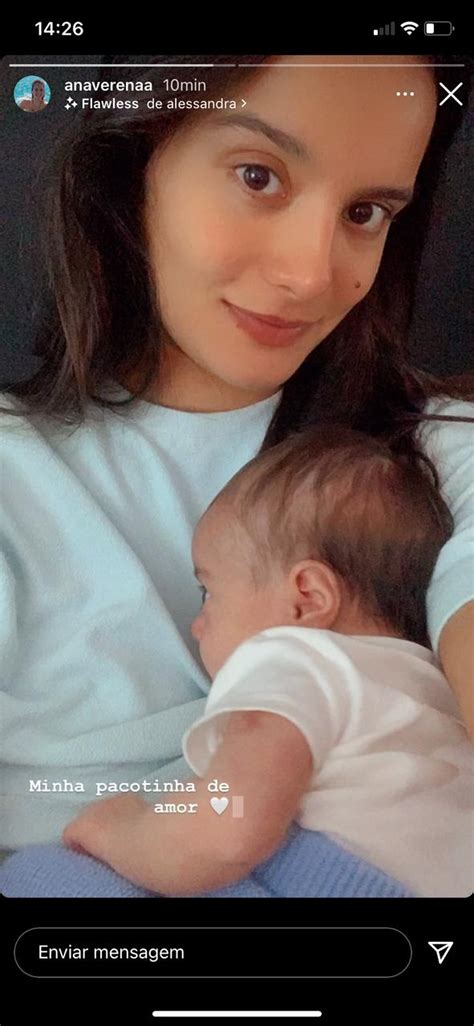 Ana Verena, mulher de Fabio Assunção, mostra a filha Alana em clique