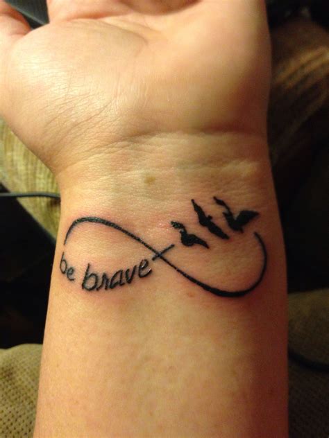 tattoos about bravery