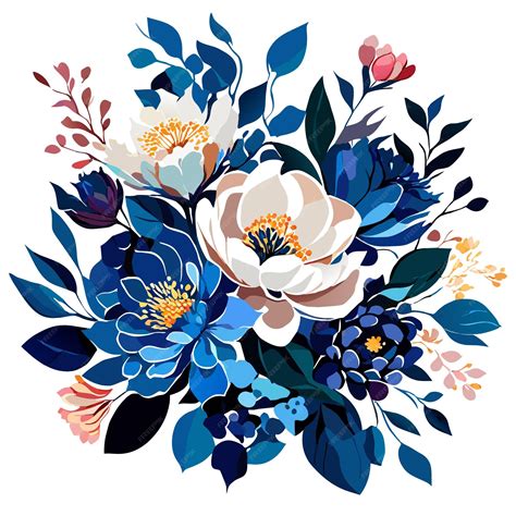 Premium Vector | Vector graphic of a white lily blossom