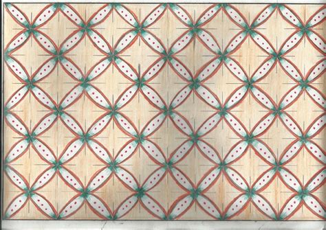 detail contoh pola batik koleksi nomer