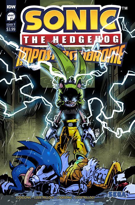 sonic the hedgehog, tails, and surge the tenrec (sonic and 1 more