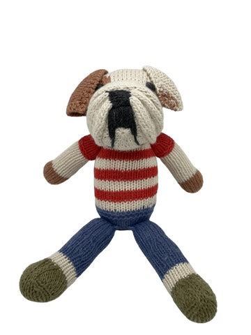 Bulldog Soft Toy – The Nook Tenby
