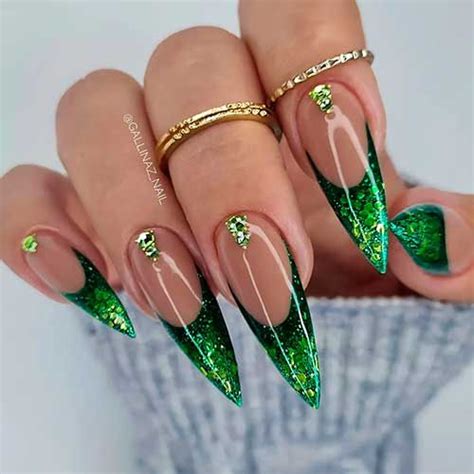 The Best 10 New Years Eve Nails for Celebration | Green nails, Stylish ...