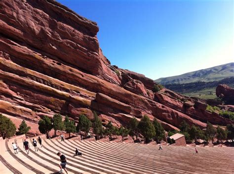 The Red Rocks Amphitheatre @Denver | Red rocks colorado, Red rock