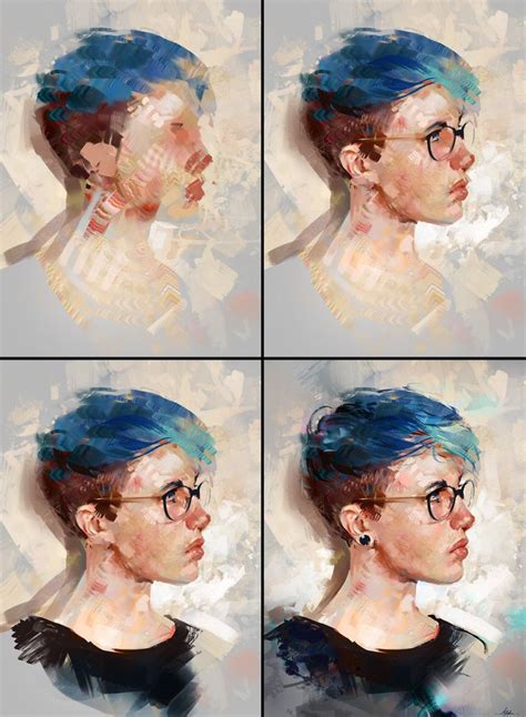 digital brushes art painting portrait art digital painting tutorials