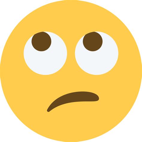 "face with rolling eyes" Emoji - Download for free – Iconduck