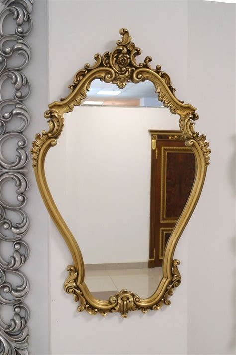 Ornate Antique Gold Wall Mirror, Wall Mirror Large, Wall Mirror Decor ...