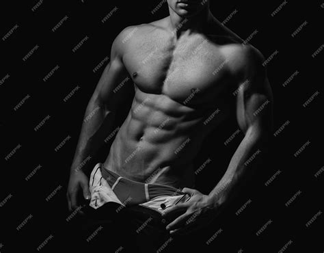 Premium Photo | Underwear sexy naked torso six pack abs muscular man