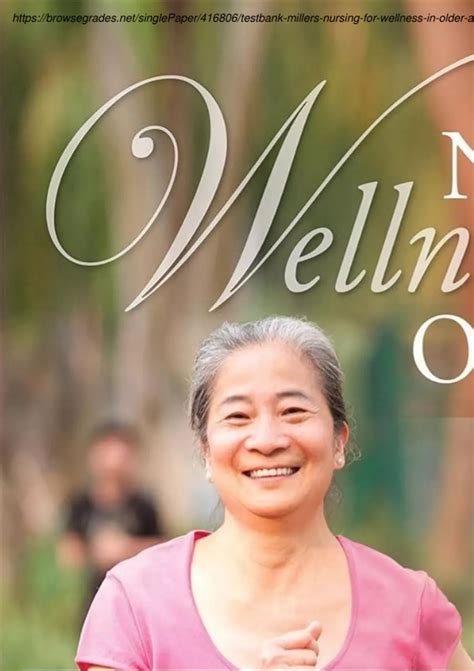 Test Bank For Miller's Nursing for Wellness in Older Adults, Canadian