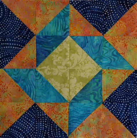 Block In A Block Quilt Pattern