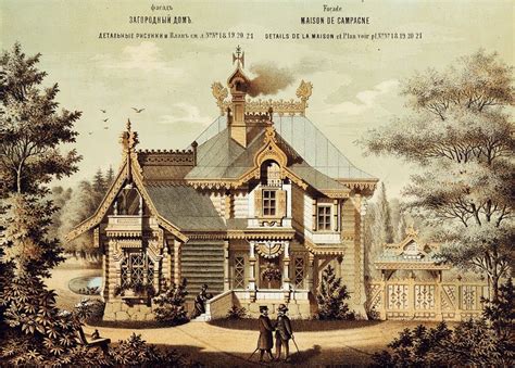 Russian architecture, Wooden architecture, Architecture blueprints
