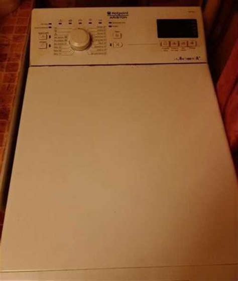 Стиральная машина hotpoint ariston вертикальная | Festima.Ru – частные ...