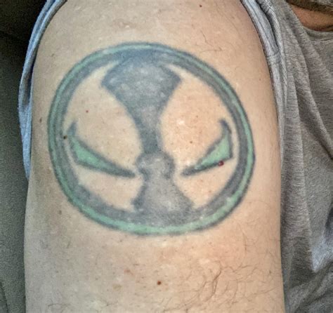 spawn comic book tattoo  years  ragedtattoos