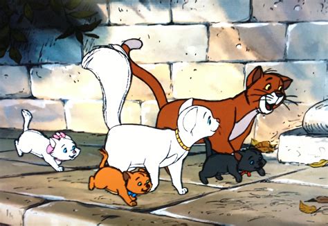 the, Aristocats, Animation, Cartoon, Cat, Cats, Family, Disney, Kitten