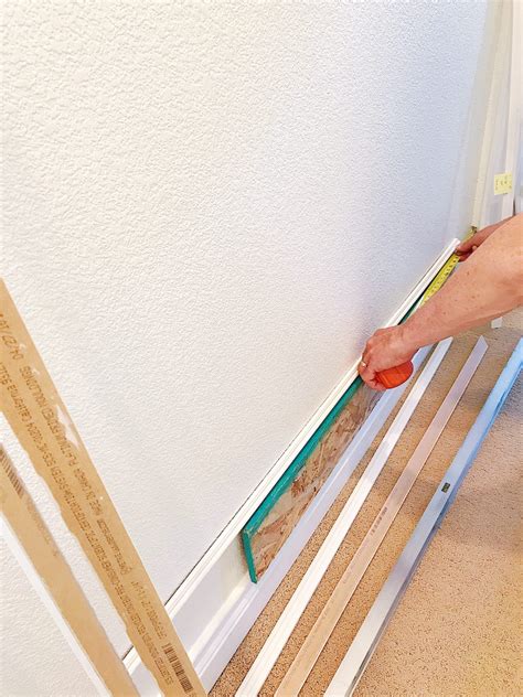 how to add wall molding