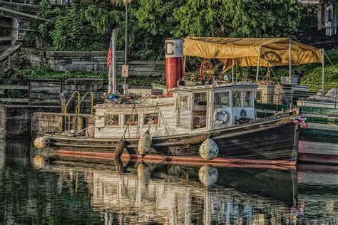 C.L. Churchill Boat Painting by Deborah Ritch - Fine Art America