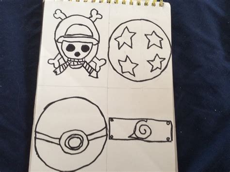 Anime Symbols Drawing by Shenzilla - DragoArt