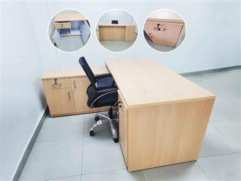 laminated modular executive table