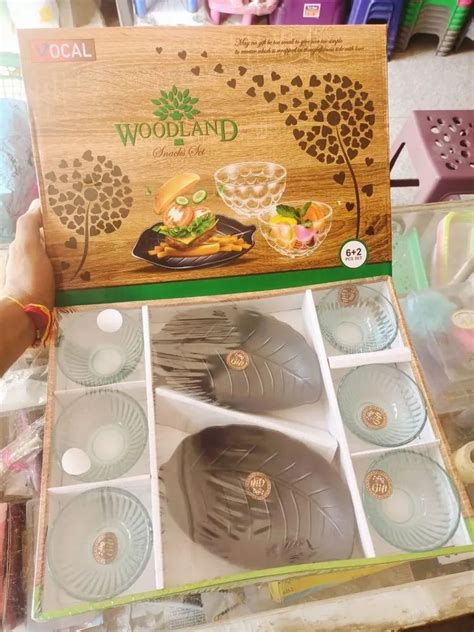 White Glass Crockery Items, For Home, 7-10 at ₹ 120/set in Ludhiana ...