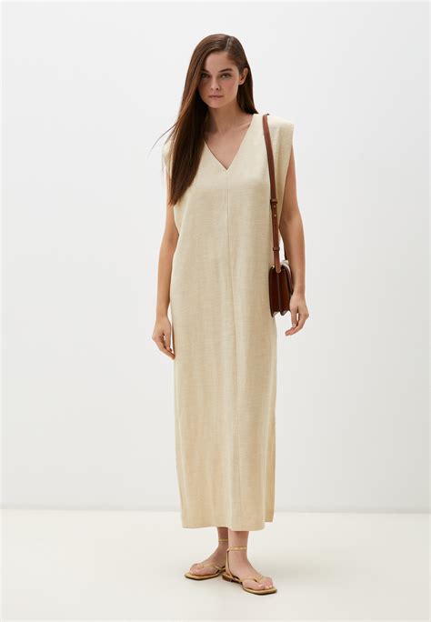Платье Daisyknit, цвет: бежевый, MP002XW1488G — купить в интернет ...