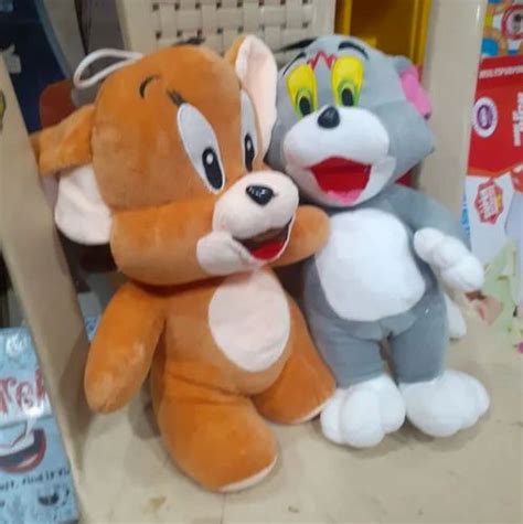 Plush Multicolor Tom Jerry Soft Toy Set, For Play School, Size ...
