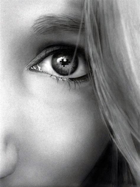 Hyper Realistic Eye Drawing at PaintingValley.com | Explore collection ...