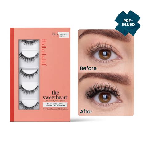 The Sweetheart® Pre-Glued – FlutterHabit