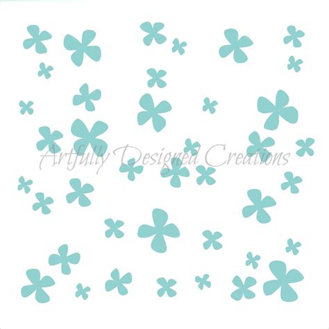 Blyss Lilac Stencil | Bee's Baked Art Supplies and Artfully Designed ...