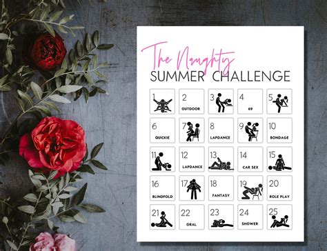 Sexy Advent Calendar for Couples Summer Sex Challenge - Etsy Australia
