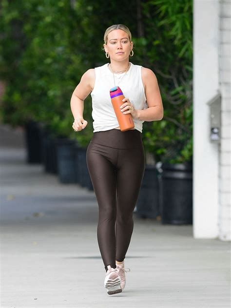 HILARY DUFF Out Jogging in Los Angeles 06/17/2023 – HawtCelebs