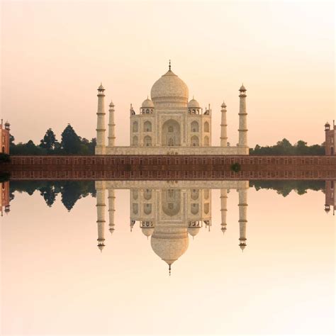 Taj Mahal Water Reflection Wall Art | Photography