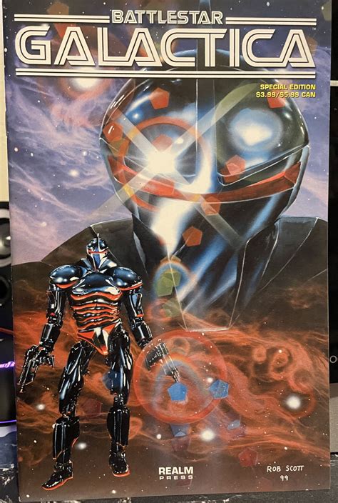 WANTED Realm Press Battlestar Galactica Special Edition Centurian Prime