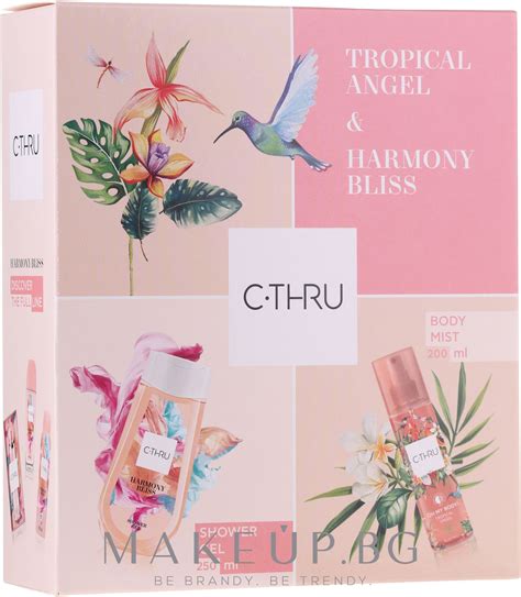 C-Thru Tropical Angel & Harmony Bliss - Комплект (спрей/200ml + душ гел