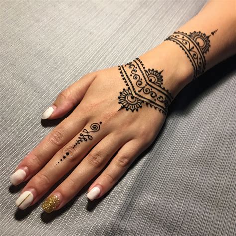 easy henna tattoo patterns 4