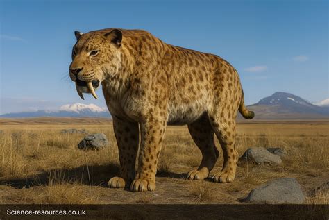 extinct animals fact sheet   smilodon
