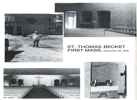 Parish History - St. Thomas Becket Parish