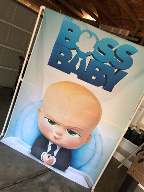 Boss Baby Backdrop Ideas